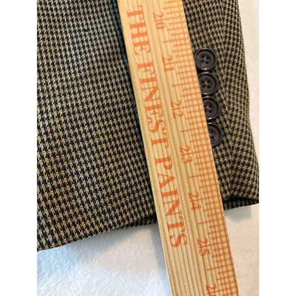 Mens Oscar Dela Renta Blazer   2-Button Single-Breasted  Classic Fit  Black 42r - Picture 8 of 13